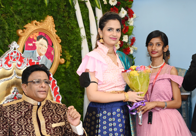 Bro Andrew Richard celebrates his 60th Birthday with grandneur amidst a large number of devotees here on Sunday, 16th, 2023, at Grace Ministry Prayer Centre Budigere in Bangalore with a myriad of wishes.